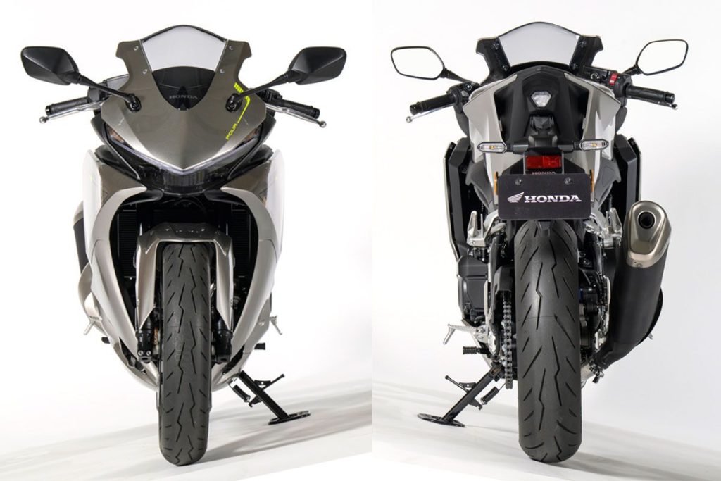 HONDA CBR400R FOUR E-Clutch Concept