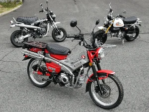 【2026 大阪摩托车展独家直击】泰国“Cub HOUSE”正式导入日本！Honda 公开 CT125、Dax125、Monkey125 三台 4-Mini 官方改装示范车