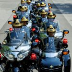 日本皇室最强盾牌：揭秘皇宫警察“漆黑Honda Gold Wing”侧车队，极致 6 缸重机操纵术