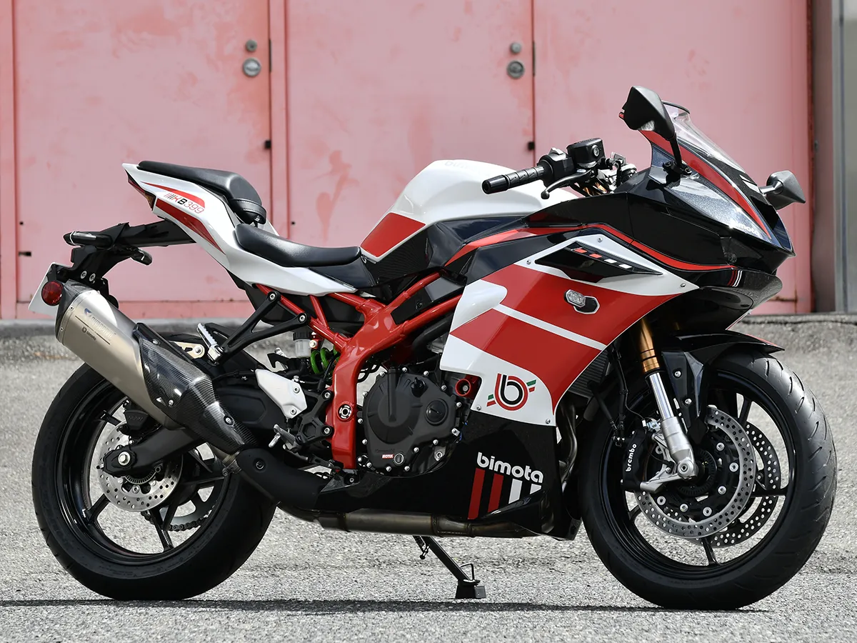 BIMOTA KB399/ES 登場｜ZX-4R 四缸進化版 146萬日圓起 2026大阪車展實車解析