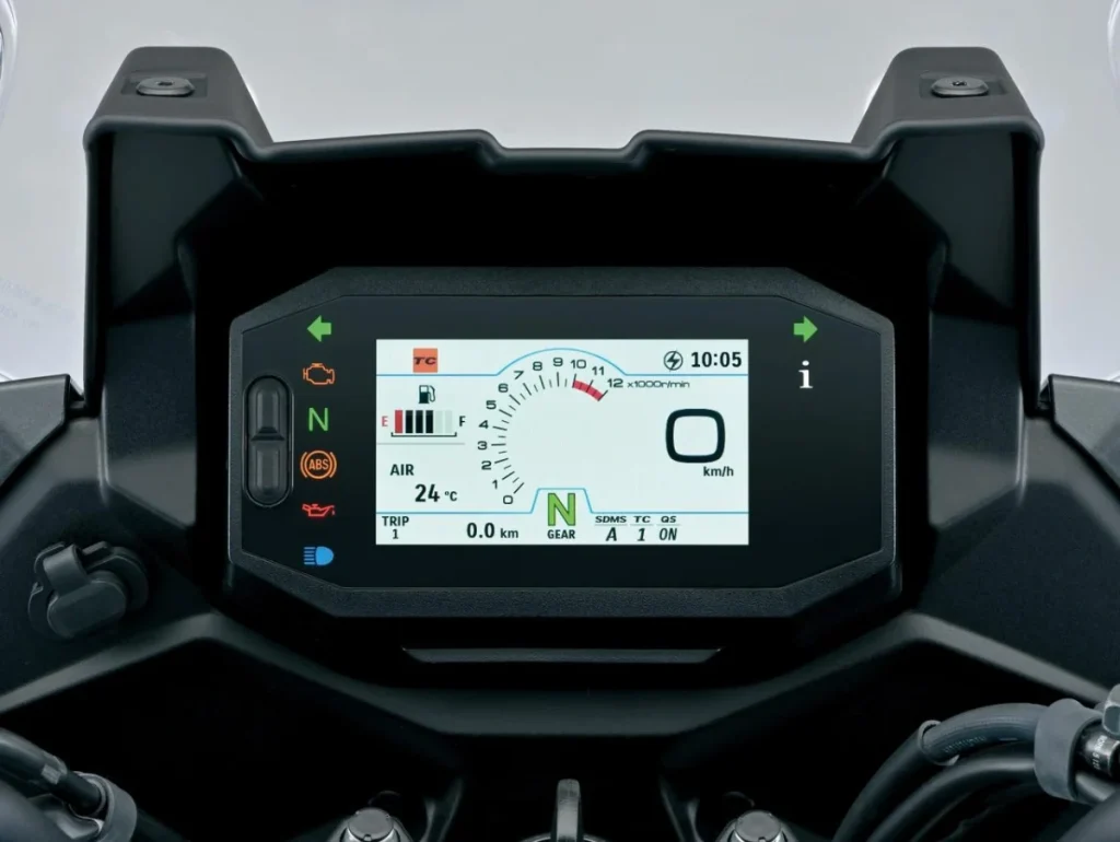 4.2 吋彩色 TFT 仪表，海外版支援手机连接与手机地图导航功能（Turn-by-Turn）。