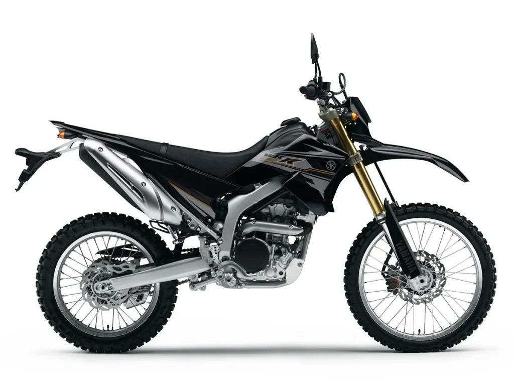 (圖片說明：被譽為能合法上路的 250cc 四行程越野最強王者 WR250R，最終年式為 2007 年版。)