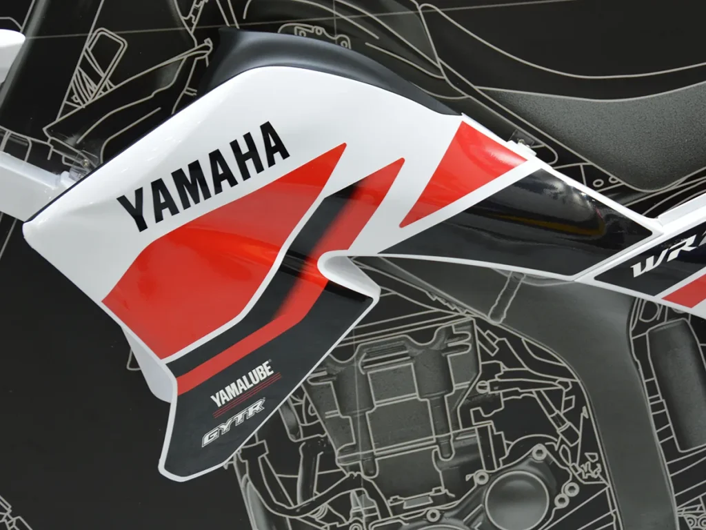 WR250R 外殼改裝 Yamaha Y's Gear 白紅黑配色