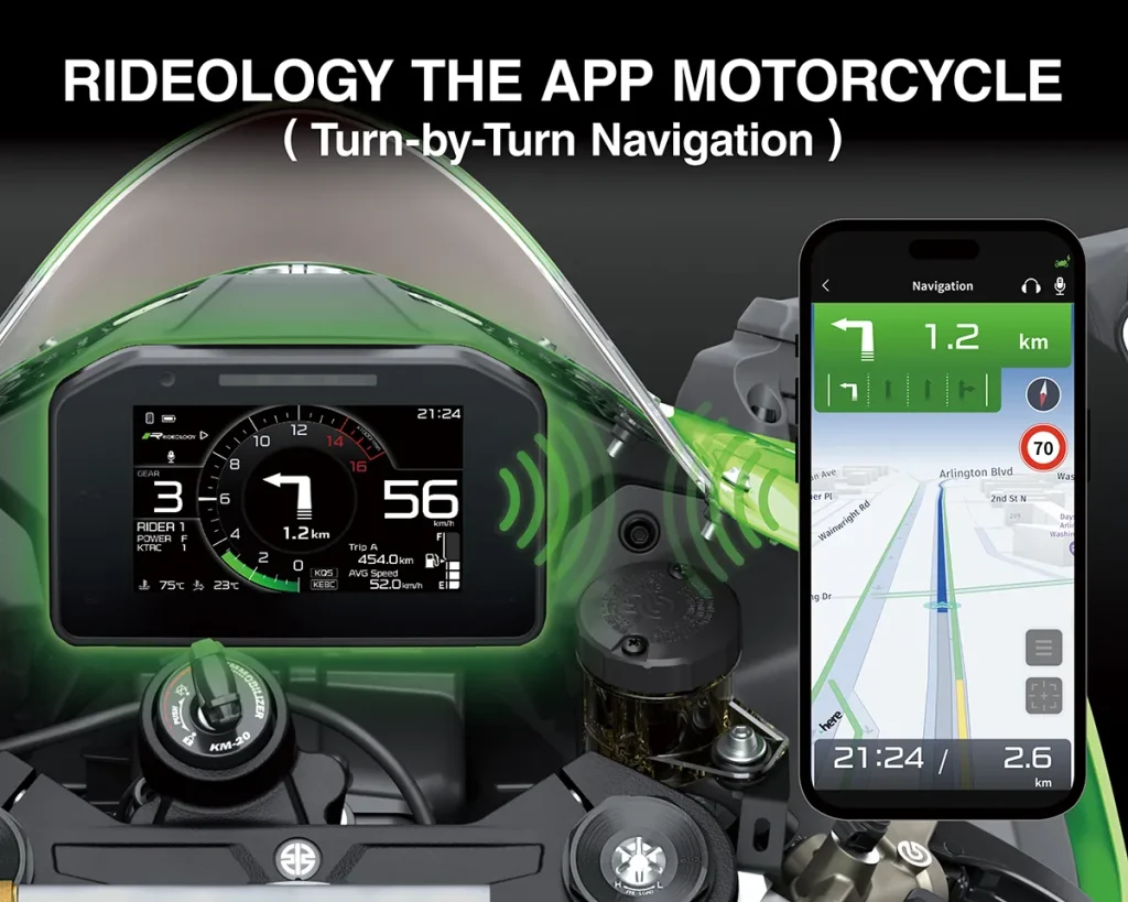 支援手机 App 连线，可实行导航等功能。