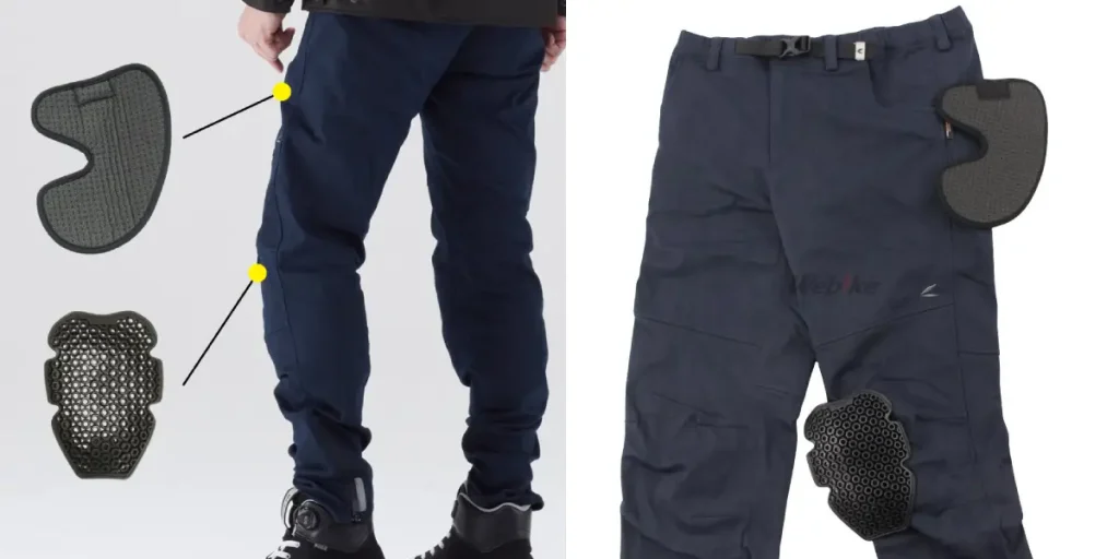 RS TAICHI 內建 CE Level 1 軟式護具與升級空間