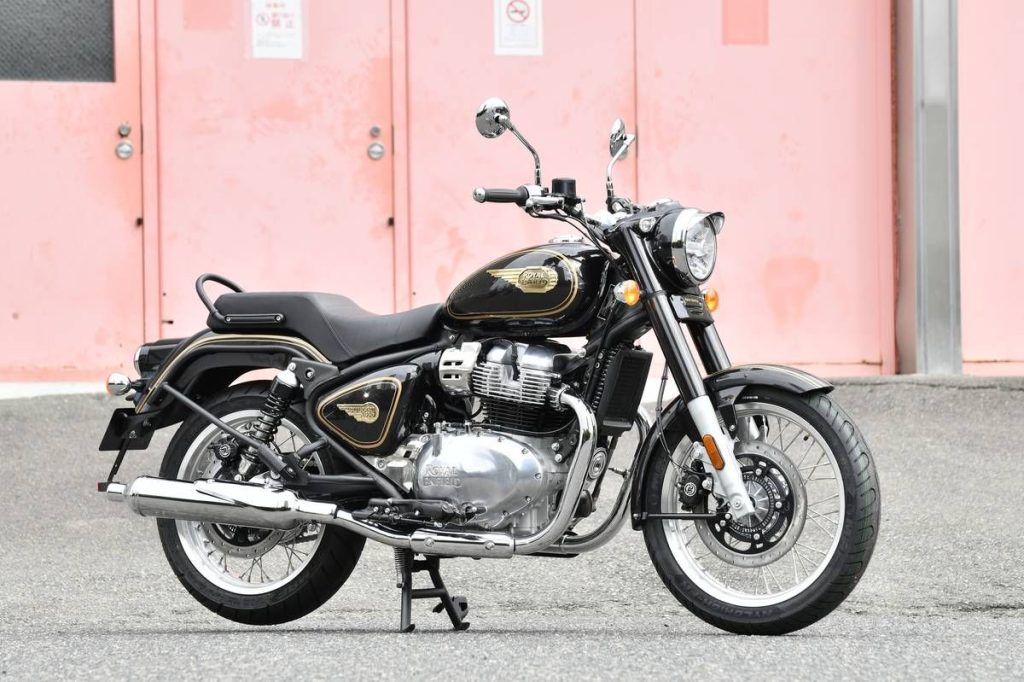 在大阪車展日本首發的「Bullet 650」,是繼承傳統命名的經典街車。