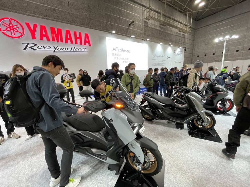 Yamaha 摊位共展出 24 款最新阵容！