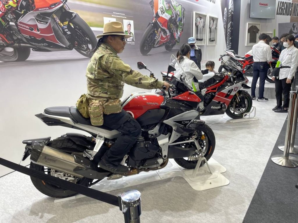 Bimota： 极其珍稀的 Bimota 系列车款同样开放跨乘体验！让车迷能超近距离接触梦幻神驹。