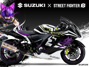 從 GSX-8R 到 Hayabusa！Suzuki 隼 Hayabusa ×《快打旋風 6》韓蛛俐 Juri 聯名直擊！2P 白金配色 3/11 亮相，會場限定週邊領取全攻略