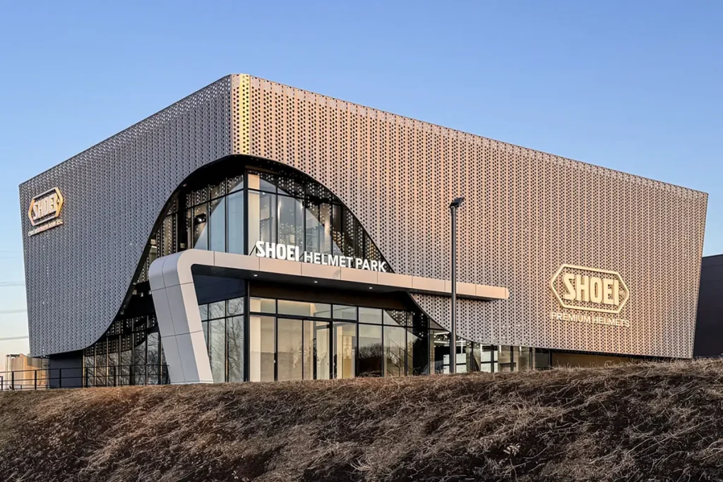 SHOEI HELMET PARK 外觀 茨城稻敷市