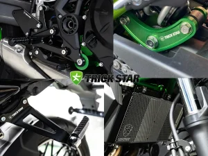 2026 Kawasaki Z650RS 改裝首發！TRICK STAR 推出降低連桿、水箱護網等 6 大必備精品，解決座高與防護需求