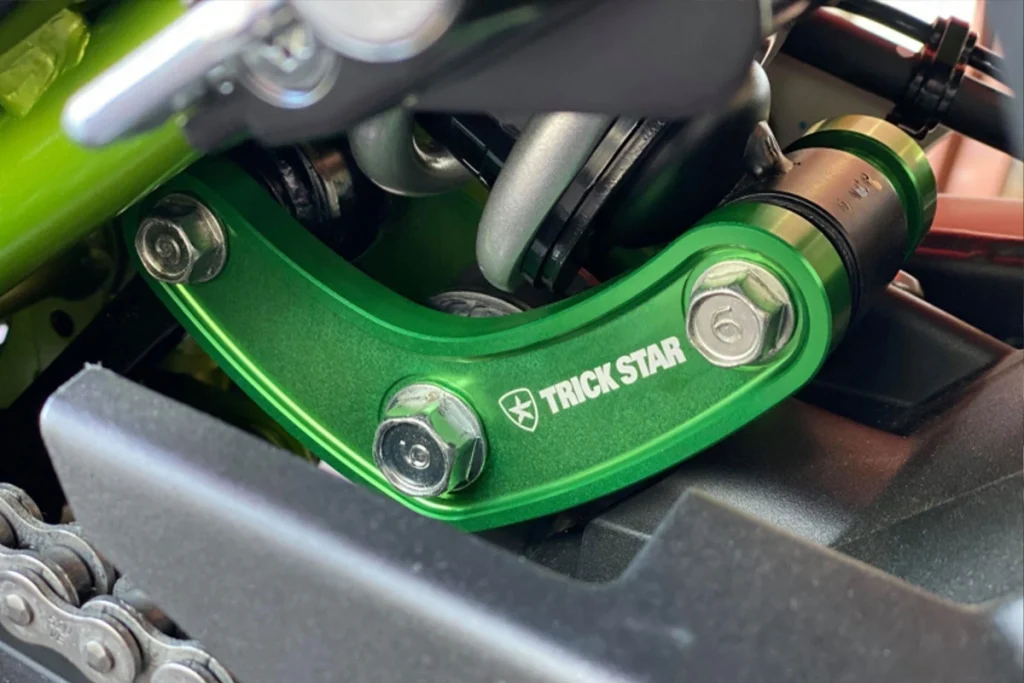 Z650RS-座高降低套件-20mm-TRICK-STAR-降低連桿-綠色