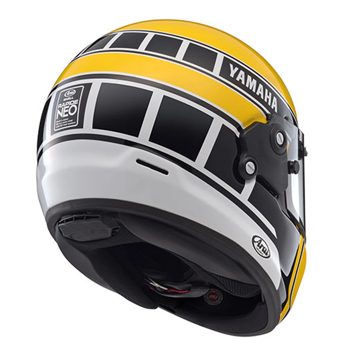 Yamaha 经典黄 Speed Block 配色 细节