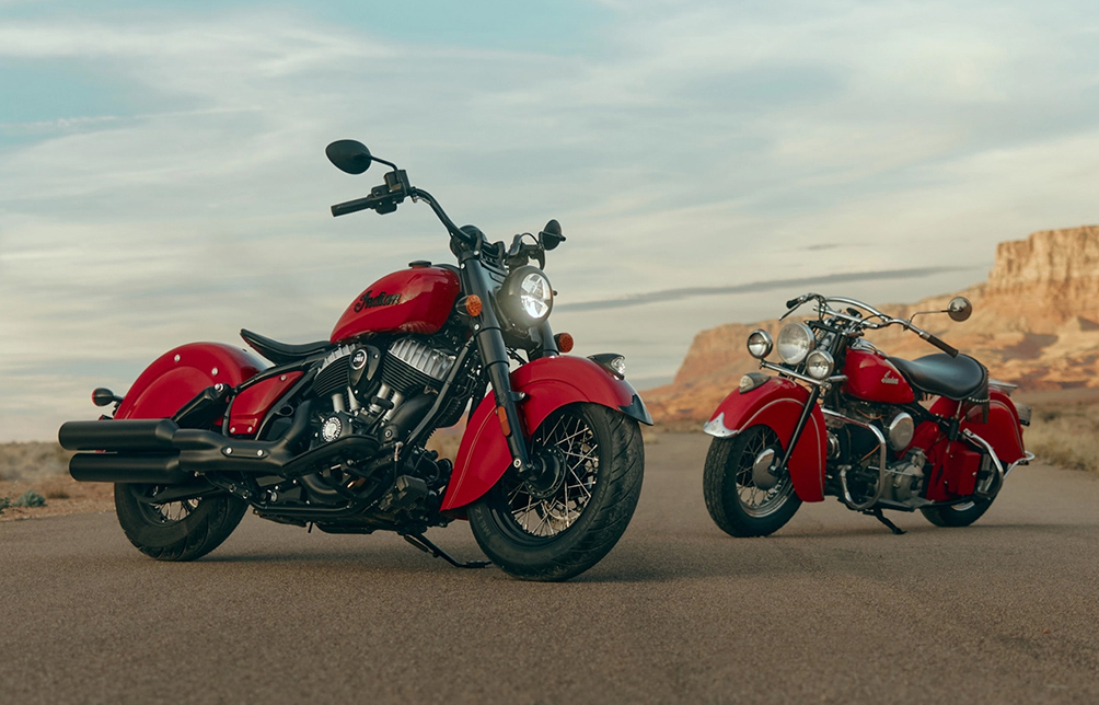 新款Indian Chief Vintage巡航车的设计灵感源自1940年代美式经典