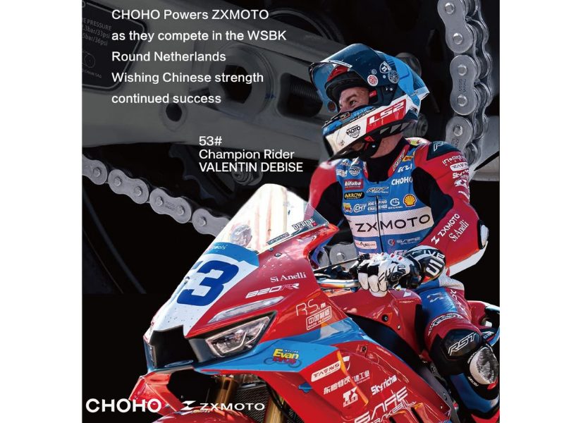 CHOHO 征和助力张雪机车出征 WSBK 荷兰阿森 TT 赛道！