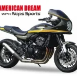 Z900RS改裝新作登場｜Naps × American Dream 聯名咖啡賽車整流罩套件＋鈦合金競賽排氣管發表