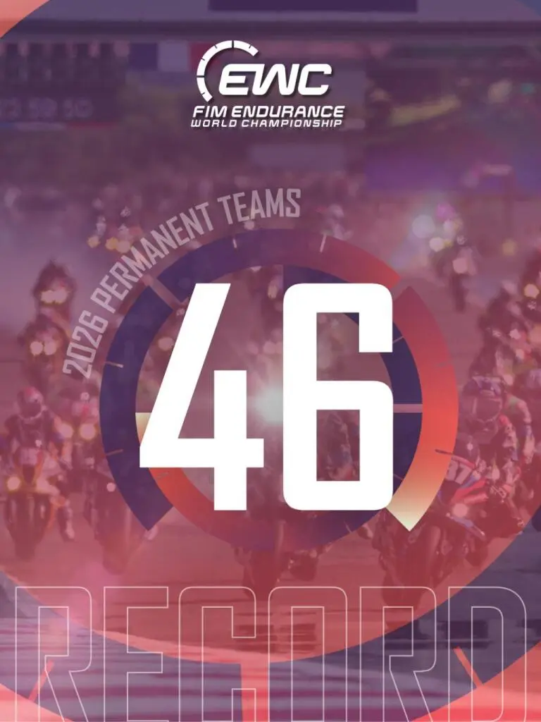 2026 年 FIM EWC 共有 46 支年度登錄車隊：競技門檻再度提升