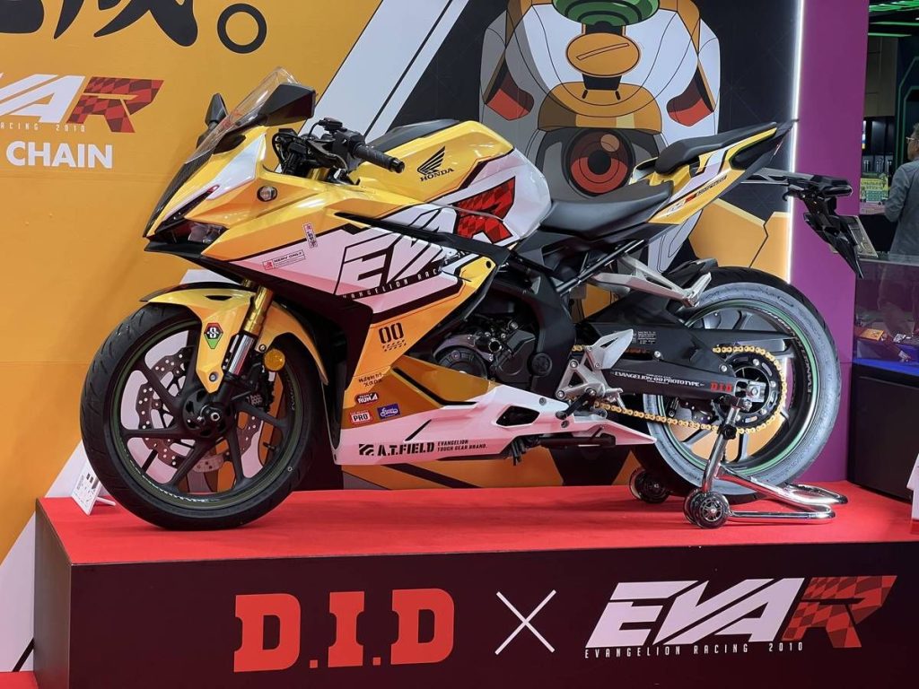 CBR250RR EVA 零號機 塗裝與聯名鏈條