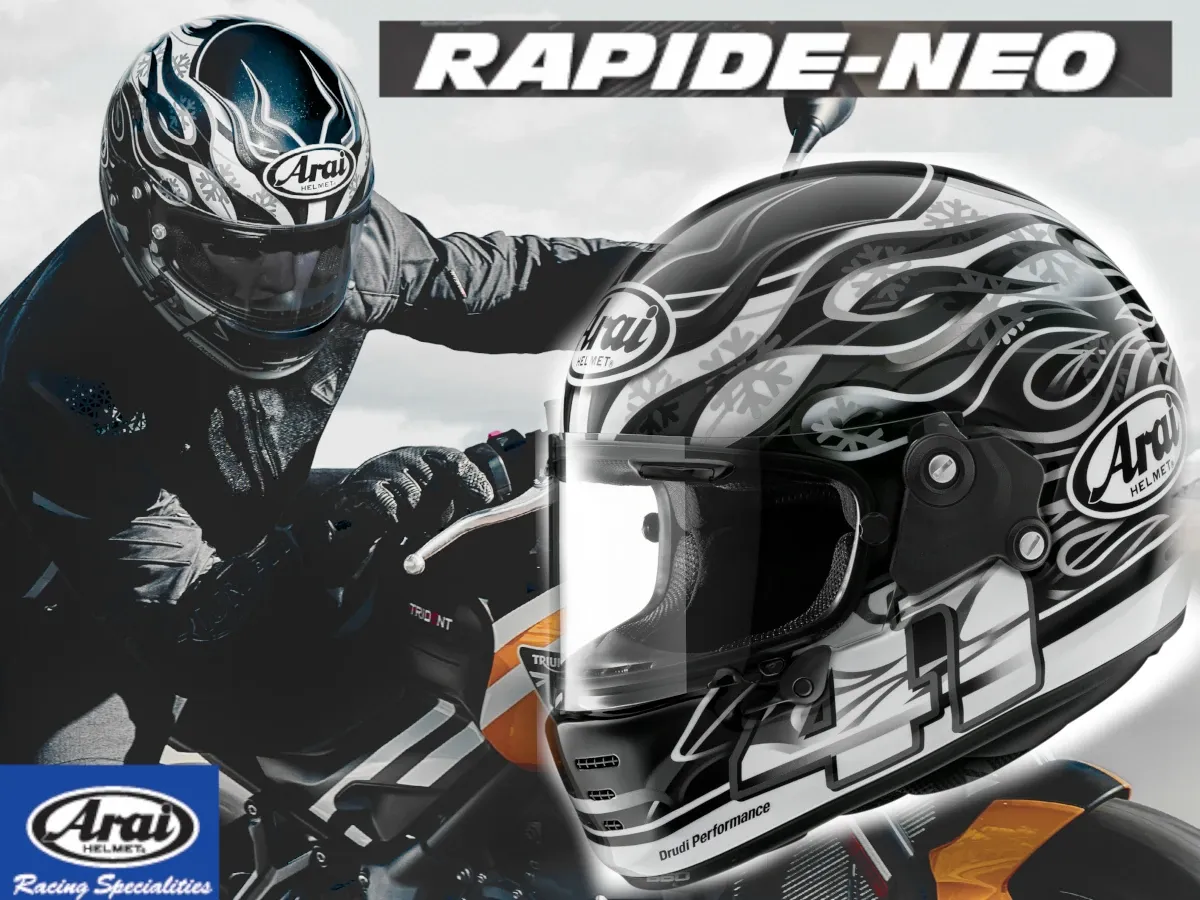 【日本限定】Arai RAPIDE-NEO HAGA DARK登場｜芳賀紀行黑焰復刻安全帽 7月限量發售