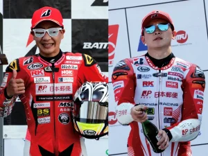2026全日本公路賽SUGO站雙頒獎台！若松怜復出奪亞軍、小山知良ST600季軍｜日本郵便 NTT docomo Business