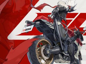 YAMAHA XSR900GP ×《绝区零》联名曝光！星骸比利主题跨界合作登场