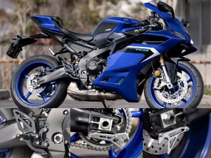 【新產品】WOODSTOCK 推出 YAMAHA YZF-R9 專用腳踏後移套件與賽道駐車架鉤｜支援反打檔、4段位置可調