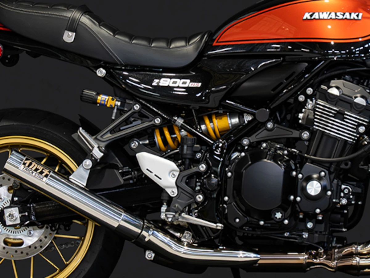 TRICK STAR Z900RS 2026年式IKAZUCHI Slip-on尾段排氣管 日本政府認證