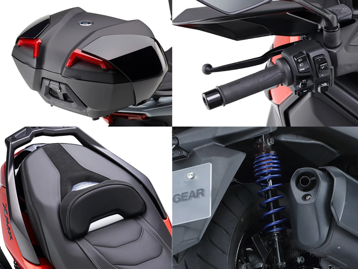 Yamaha XMAX原厂改装套件登场｜欧式后箱、把手加热器、降低悬吊 LIMITLESS STYLE完整介绍
