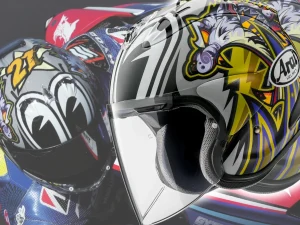 Arai VZ-RAM Nakasuga 4發售｜中須賀克己13連霸紀念設計 經典眼球彩繪74,800日圓