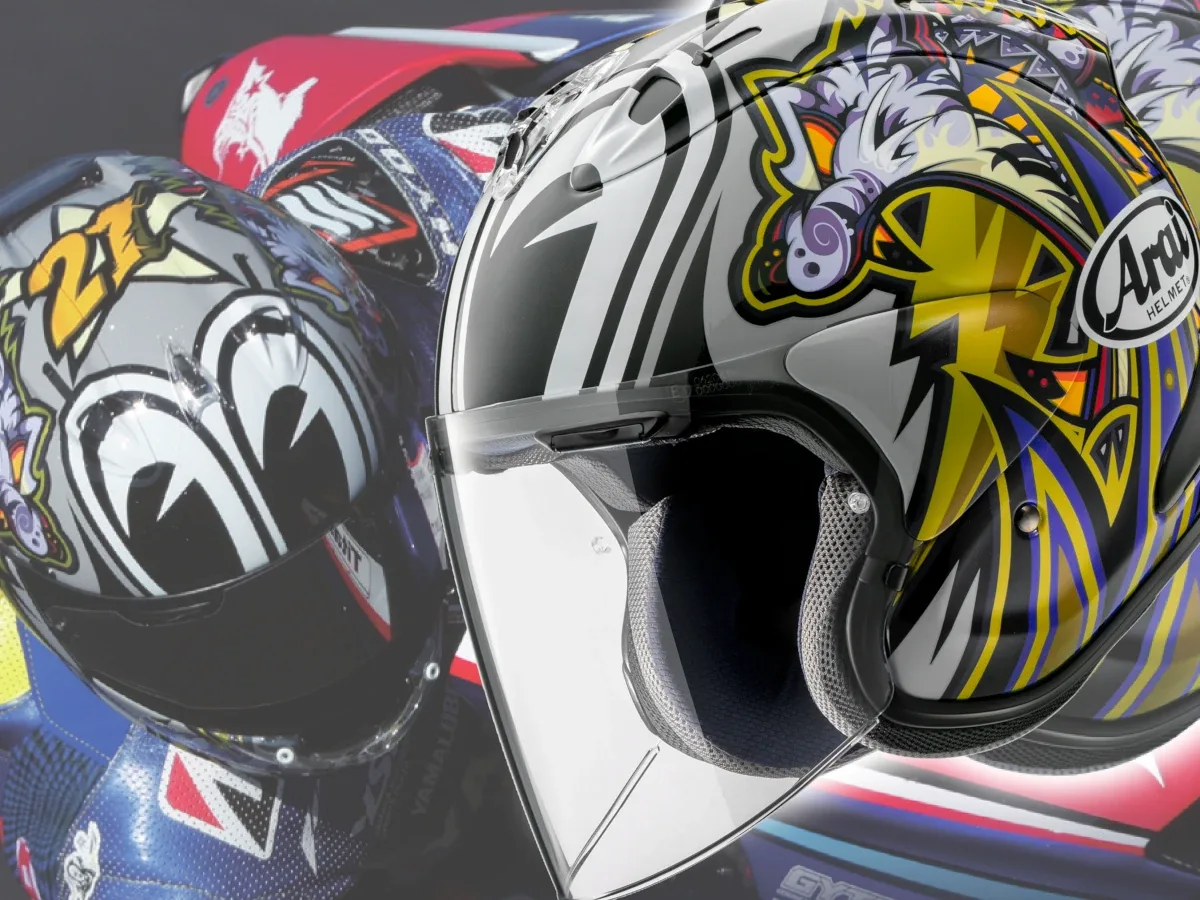 Arai VZ-RAM Nakasuga 4发售｜中须贺克己13连霸纪念设计 经典眼球彩绘74,800日圆