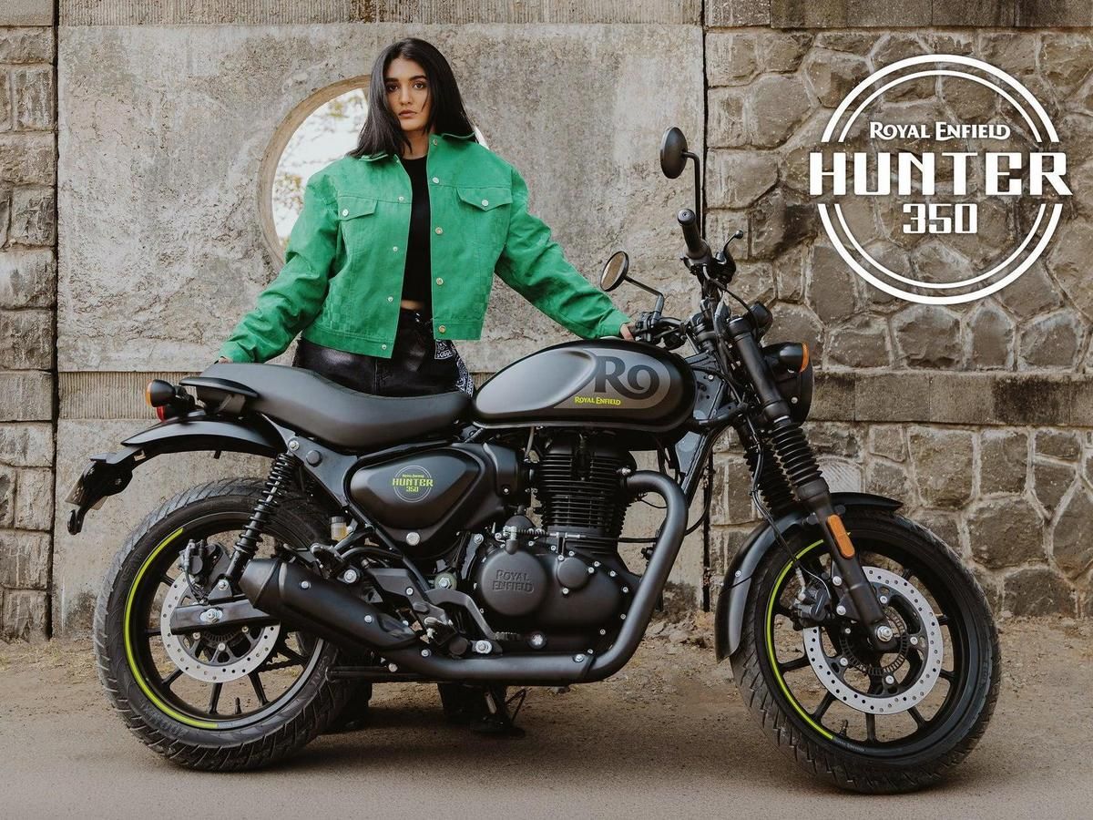 Royal Enfield「HUNTER 350」2026年式新色「Graphite Grey」6月22日日本登場｜都會街頭塗鴉靈感霓虹黃點綴