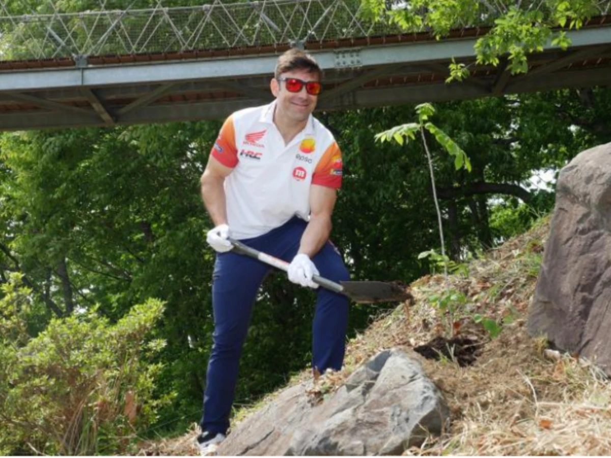 FIM KiSS計畫Motegi植樹活動｜Toni Bou、藤波貴久等Trial頂尖選手攜手守護茂木森林