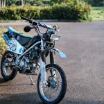 Kawasaki KLX125 Final Edition改装｜铝合金外壳×马口铁招牌挡泥板 越野市区两用风格