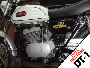老车翻新×Yamaha DT1全翻新挑战第一弹｜1969年越野经典车零件确认与修复规划