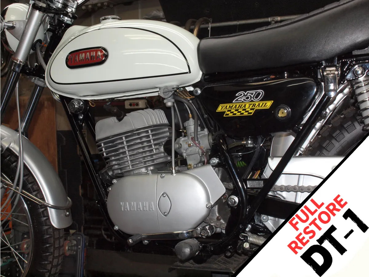 老车翻新×Yamaha DT1全翻新挑战第一弹｜1969年越野经典车零件确认与修复规划