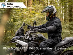 BMW Motorrad夏季新款裝備服飾2026｜GS Coro GTX外套＋Glandon AIR＋Soulor GTX靴七款登場