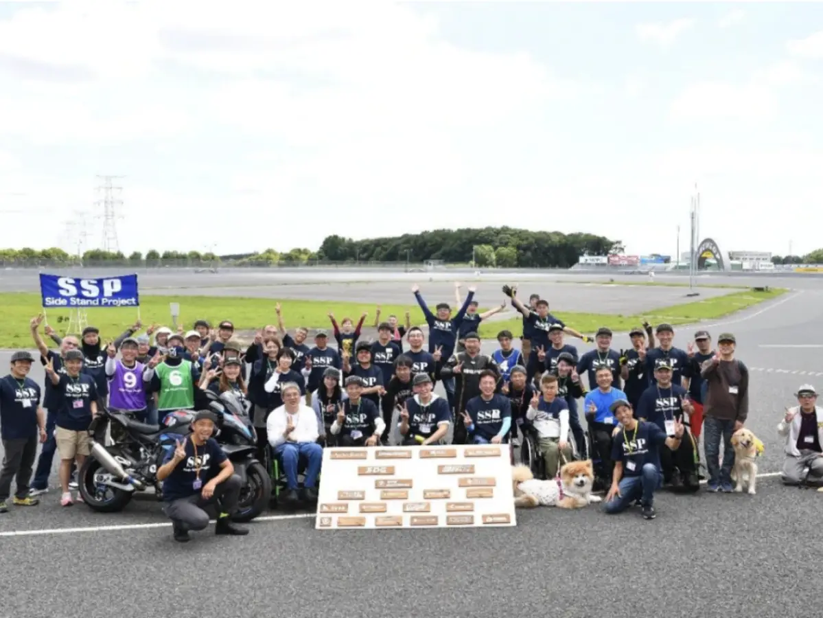 【SSP:Side Stand Project】日本JKA赛车手养成所举办身心障碍骑士骑乘体验会