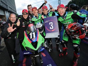 Kawasaki Webike Trickstar斯帕8耐第三名｜EWC二连战登颁奖台 雨战逆境力守席次