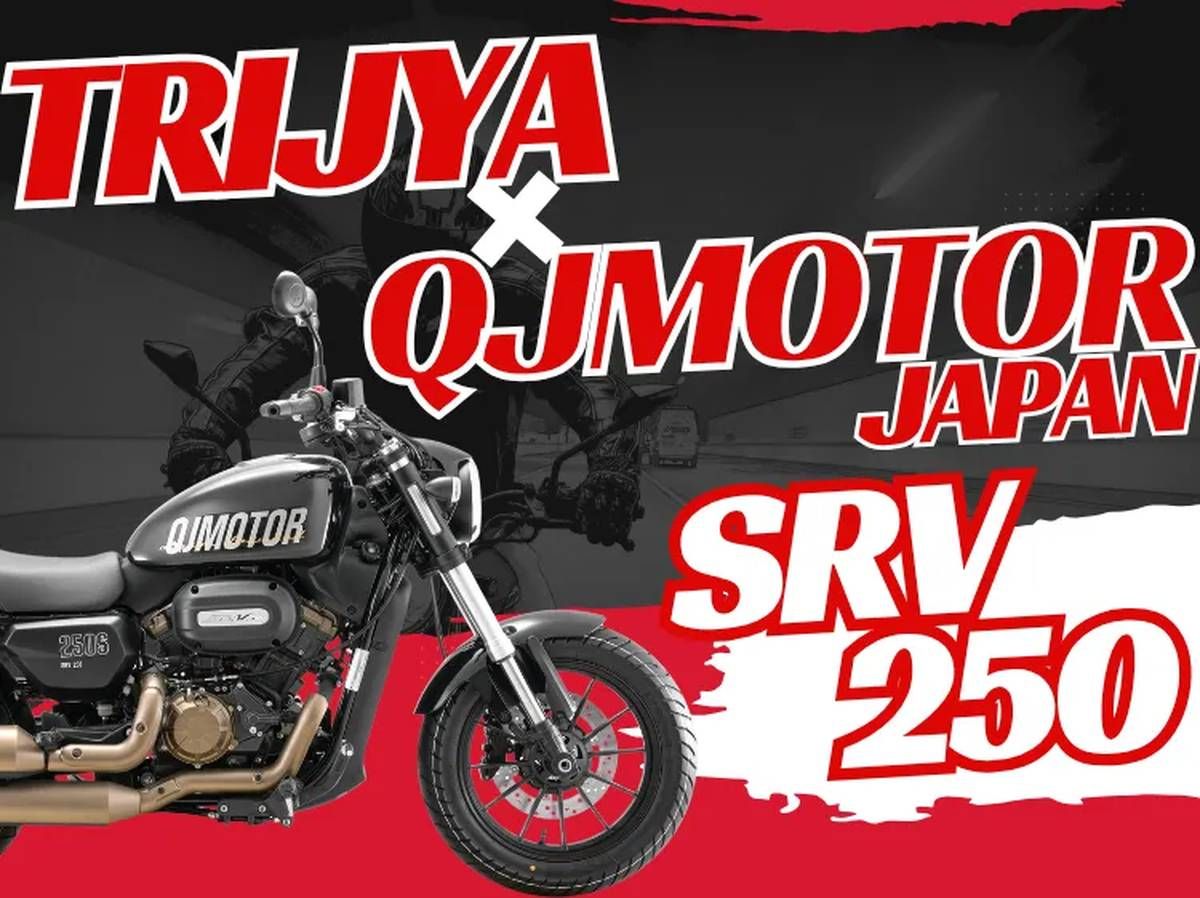 QJMOTOR JAPAN×TRIJYA合作改裝零件登場｜JMCA認證雙出排氣管 SRV250車主必看