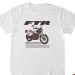 Honda FTR250官方授權T恤上市！CAMSHOP.JP推出復古滑胎風格原創插畫設計