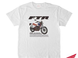 Honda FTR250官方授权T恤上市！CAMSHOP.JP推出复古滑胎风格原创插画设计
