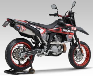 YOSHIMURA JAPAN「DR-Z4S/SM用RS-12 Cyclone」Slip-On尾段排氣管上市！US Yoshimura賽道排氣管日本道路合法化×動力提升4%×減重25%