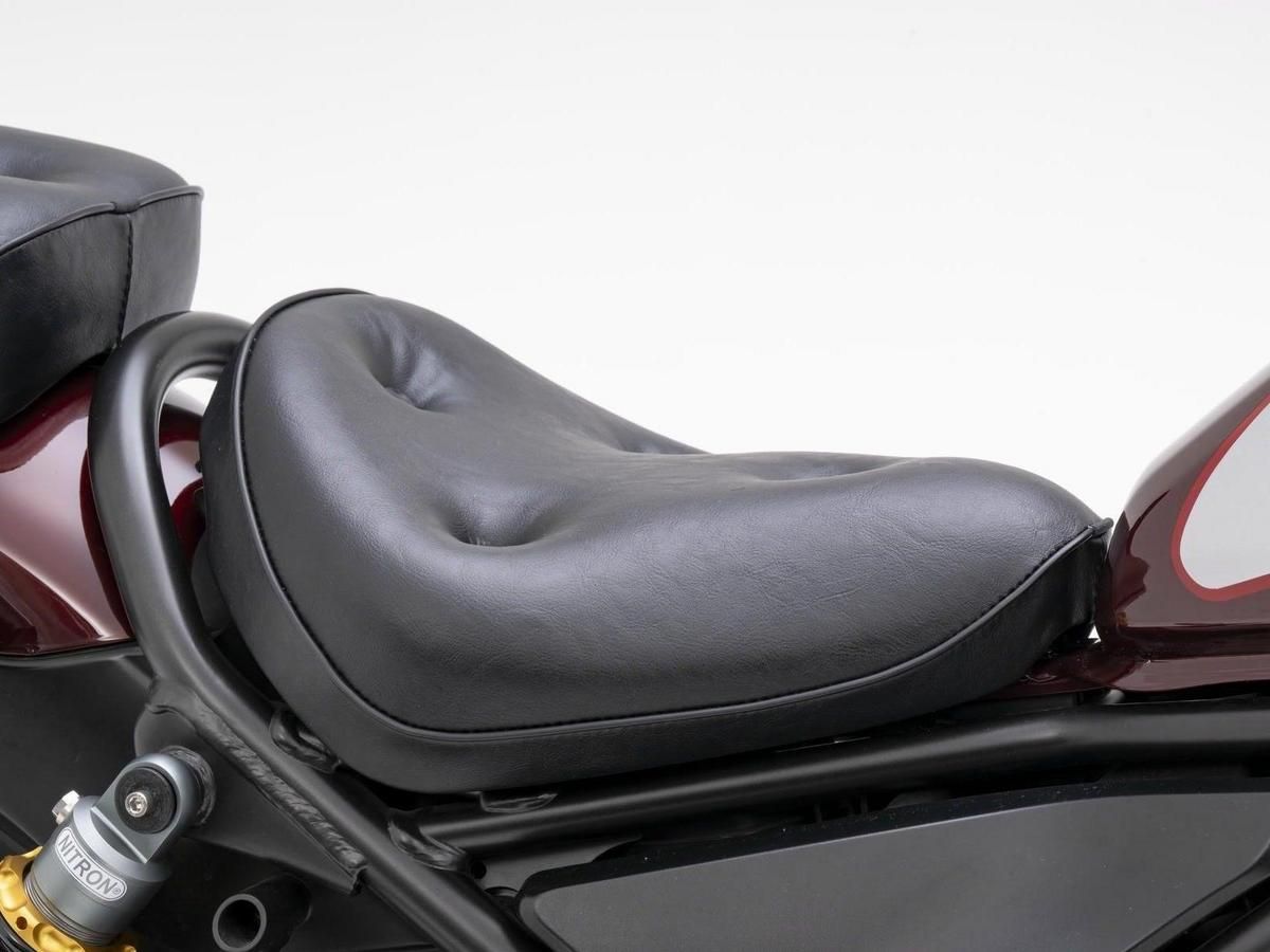 PLOT×G-craft ASIA「Rebel 250專用沙發座椅」|加厚3至4cm蓬鬆緩衝×90年代鉚釘復古風格,終結長途騎乘屁股疼痛