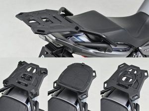 Daytona“Cross Link Carrier”后货架/底座新上市！纤维强化塑胶×GIVI Monolock×HenlyBegins Easy Ring Belt三种安装方式
