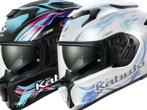 OGK Kabuto“KAMUI-5 LUNOA”新彩绘7月上旬发售！极光渐层图案×CF-2 UIC红外线阻隔镜片×内藏遮阳镜，珍珠白薄荷×哑光黑霓虹两色