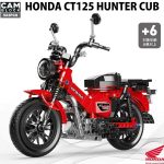 Honda「CT125 Hunter Cub」組裝積木限量3000個！成田機場限定販售×523塊零件×輪胎可轉動，書桌擺飾首選