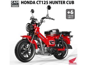 Honda「CT125 Hunter Cub」組裝積木限量3000個！成田機場限定販售×523塊零件×輪胎可轉動，書桌擺飾首選