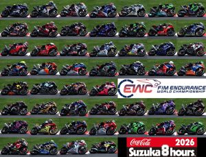 【2026鈴鹿8耐】全50台參賽車輛塗裝完整照片一覽|FormulaEWC×Superstock×Experimental三組別全車隊照片集