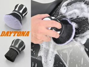 Daytona「BALL GRIP BRUSH」球型握把刷添加洗車樂趣｜軟毛×硬毛兩款、高抓握橡膠握把、可站立設計