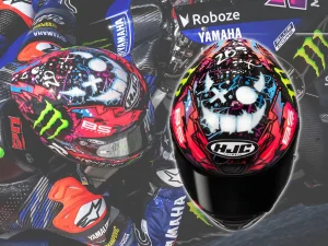 【日本開售】HJC「RPHA 1N V2 CARBON Funky Diablo」登場！Fabio Quartararo 亮粉惡魔碳纖維彩繪頂級全罩安全帽